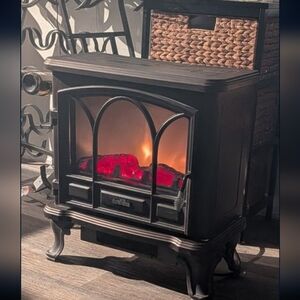 Duraflame Electric Fireplace Stove Heater - 5,200 BTU Infrared Quartz(SkuBB1444)